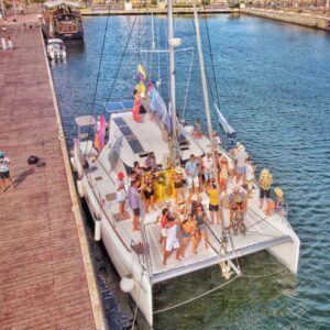 alquiler de catamarán de lujo en Cartagena